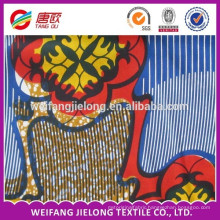 ready goods african prints cotton wax fabric for women dress material